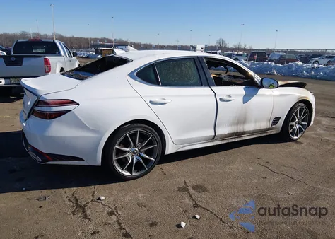 2022 Genesis G70 3.3T Awd from USA, damaged, VIN KMTG54TE1NU095801
